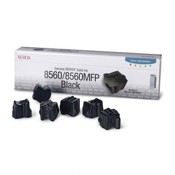 XEROX PHASER BLACK TONER 108R00727 6 STICKS