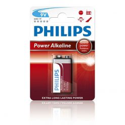 Philips Battery 6LR61 (9V) Αλκαλική 9V x1 6LR61P1B/10