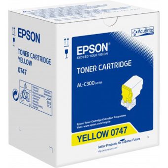 Epson C300 Yellow Toner C13S050747 8800Pgs