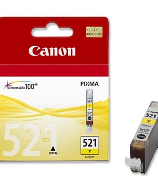 CANON CLI-521 INK YELLOW 2936B001