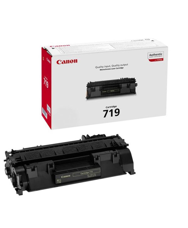 Canon Toner Laser 719 Black - 2.5K Pgs