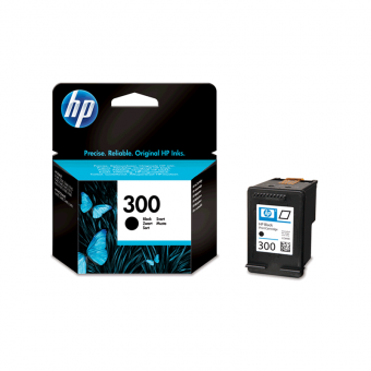 HP Ink No 300 Black Cartridge with Vivera Inks - 4ml - 200Pgs (CC640EE)