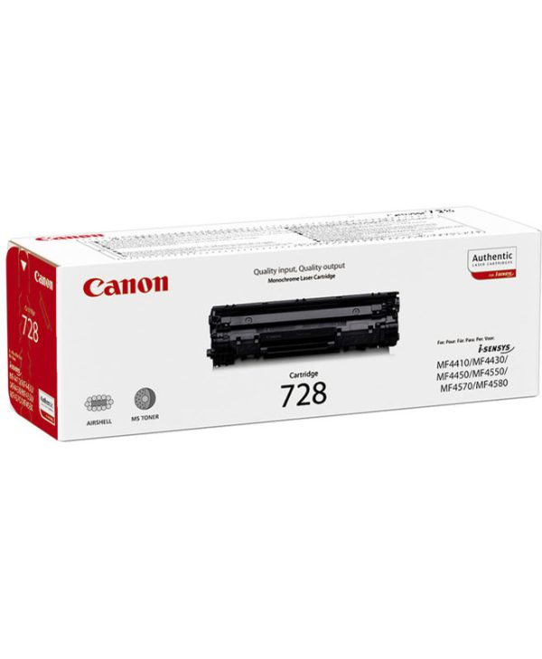 Canon Toner Laser 728 -2100Sheets (3500B002)