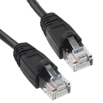 Digitus UTP Cat5e 0.5m Black DK-1511-005/BL