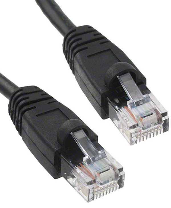 Digitus UTP Cat5e 0.5m Black DK-1511-005/BL