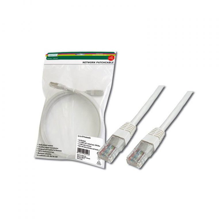 Digitus_Cable_UTP_Cat6_White_DK-1611-100WH