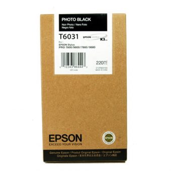 EPSON T6031 C13T603100 Photo BLACK - 220ml