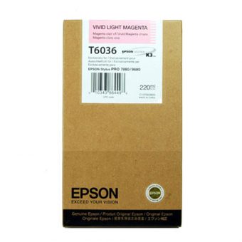 EPSON C13T603600 Vivid Light MAGENTA - 220ml