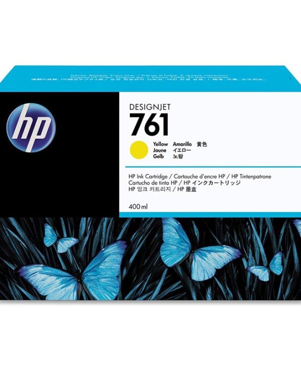 HP 761 DesignJet T-7100 Yellow - 400ml (CM992A)