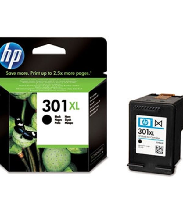HP 301XL Black Ink Cartridge CH563EE