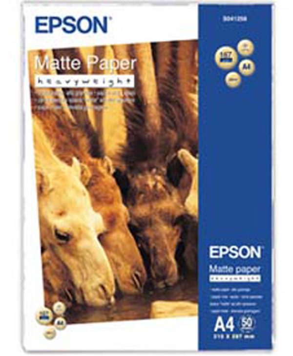 EPSON A4 HEAVYWEIGHT MATT 167g 50p