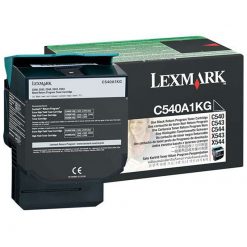 Lexmark Laser Toner C540A1K Black Low Yield 1K Pgs