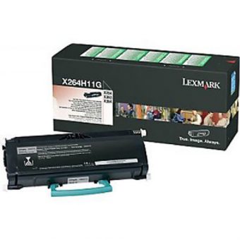 Lexmark Toner X264H11G Black -  9K Pgs