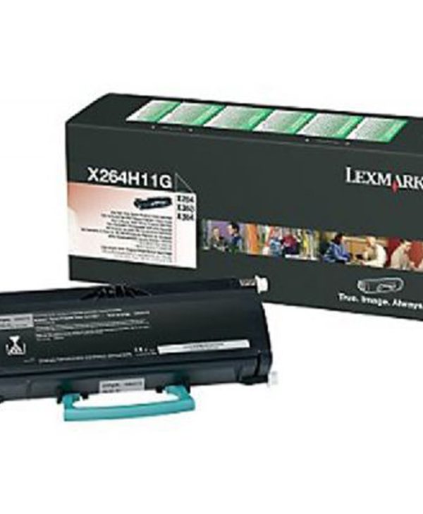 Lexmark Toner X264H11G Black -  9K Pgs