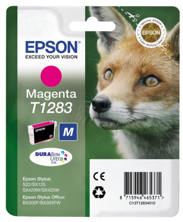 EPSON INK MAGENTA CRTR MEDIUM SIZE C13T12834010
