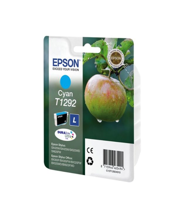 Epson Ink T12924010 Cyan Large Size - 474 Pgs