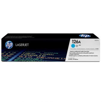 HP 126A Cyan LaserJet Toner 1K Pgs CE311A