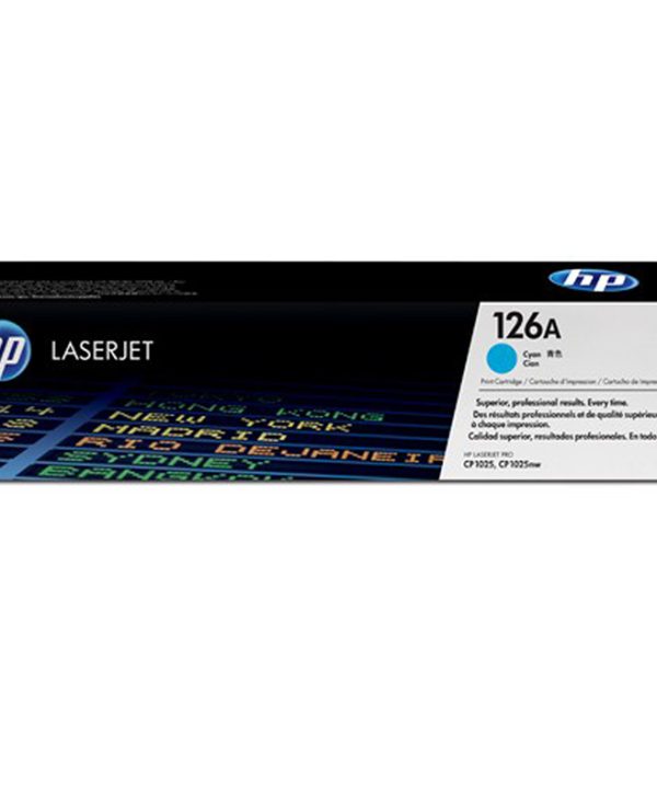 HP 126A Cyan LaserJet Toner 1K Pgs CE311A