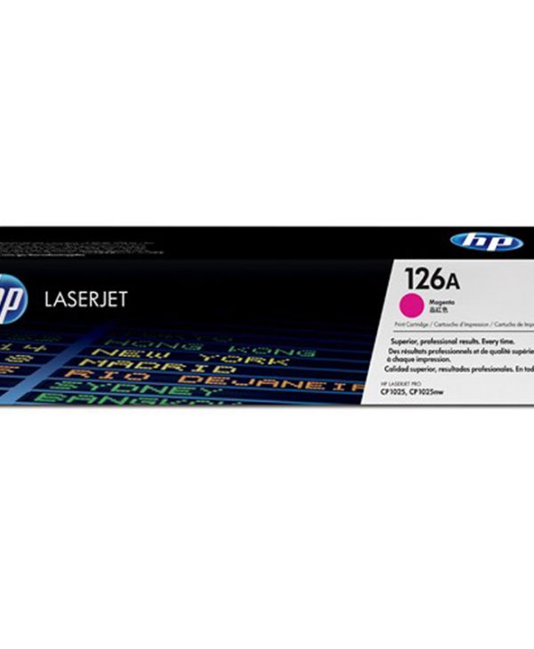 HP 126A Magenta LaserJet Toner 1K Pgs CE313A