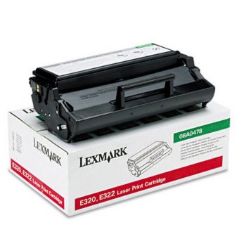 Lexmark Toner Laser 08A0478 Black 6K Pgs