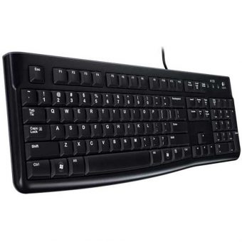 Logitech K120 Keyboard GR Black 920-002490