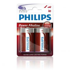 Philips Battery LR20 (D) Αλκαλική 1.5V x2 LR20P2B/10