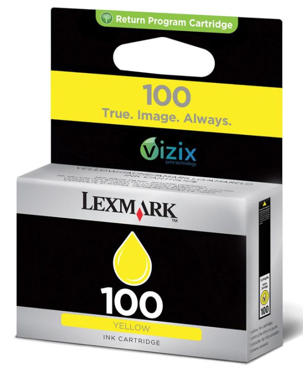Lexmark Ink No 100 Yellow 14N0902 - 200 Pgs