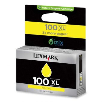 Lexmark Ink No 100XL Yellow 14N1071 - 600 Pgs