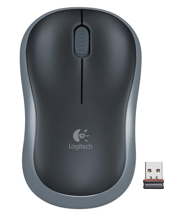 Logitech Wireless Mouse M185 Grey 910-002235