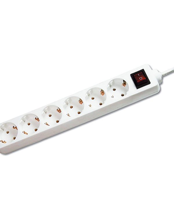 Digitus Πολύπριζο 6 Θέσεων με Διακόπτη ASL-6-3