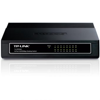 TP-Link TL-SF1016D 16 Port Megabit Switch v6