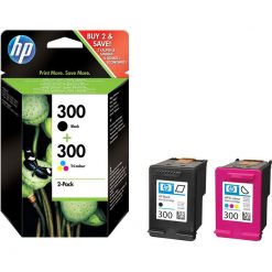 HP No 637 Ink 300 Black & 300 Tri Color Combo Pack