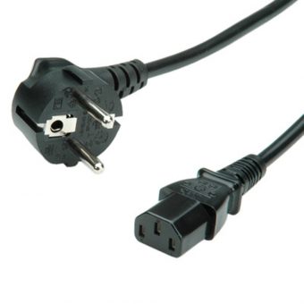 Roline Power Cable Schuko Plug 2m 19.99.1018
