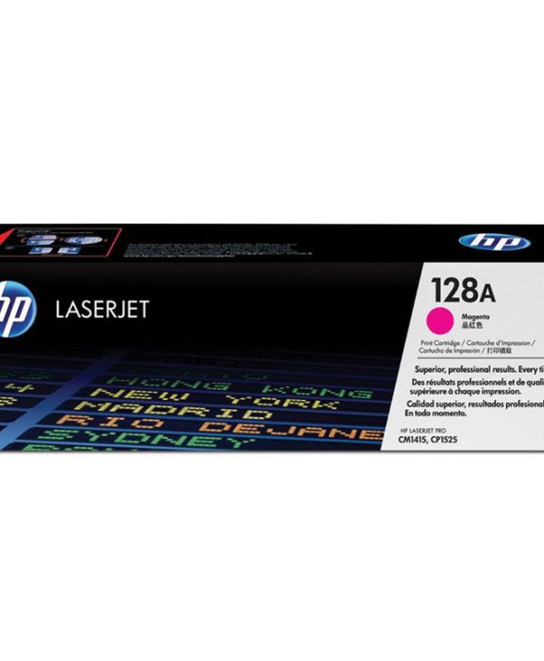 HP 128A Magenta LaserJet Toner 1.3K Pgs CE323A