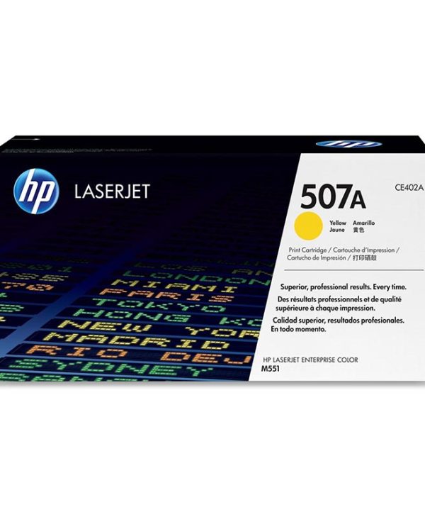 HP 507A Yellow Toner CE402A