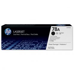HP 78A Black Dual Pack LaserJet Toner 4.2K Pgs CE278AD