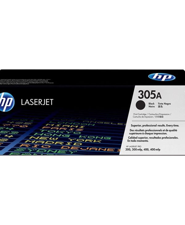 HP Black Toner LJ PRO 300/400 305Α, (CE410Α)