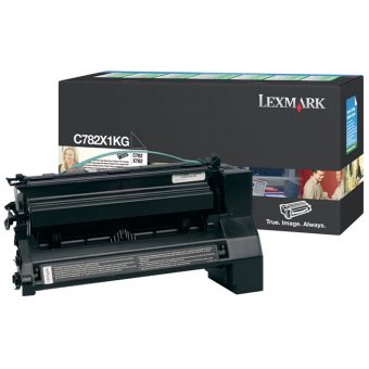 Lexmark Extra High Black Toner, (15K), (C782X1KG)