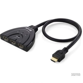 Equip HDMI Video Switch 3-Port HDMI1.3b - 332703
