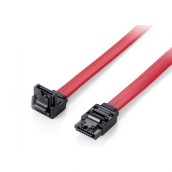 Equip Sata III Internal Connection Cable Right Angle 0.5m 111902