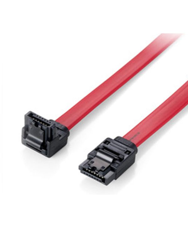 Equip Sata III Internal Connection Cable Right Angle 0.5m 111902