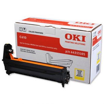 Oki C610 44315105 Drum - Yellow