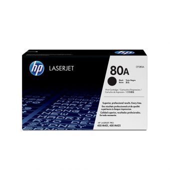 HP 80A LJ PRO 400 M401/M425 Black Toner 2.7K (CF280A)