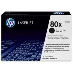 HP 80X Black LaserJet Toner Cartridge (CF280X)