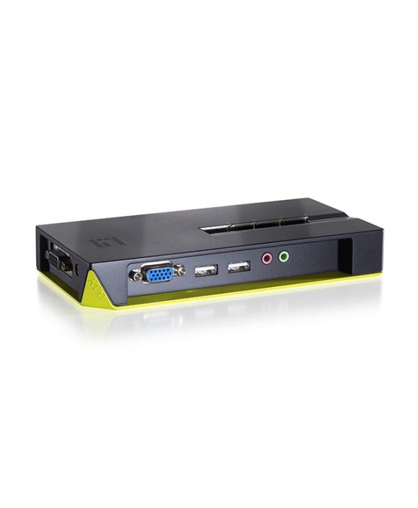 LevelOne KVM-0421 4-Port USB +Audio KVM Switch
