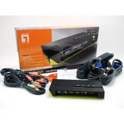 LevelOne KVM-0421 4-Port USB +Audio KVM Switch - Image 7