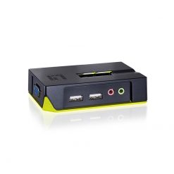LevelOne KVM-0221 2-Port USB +Audio KVM Switch