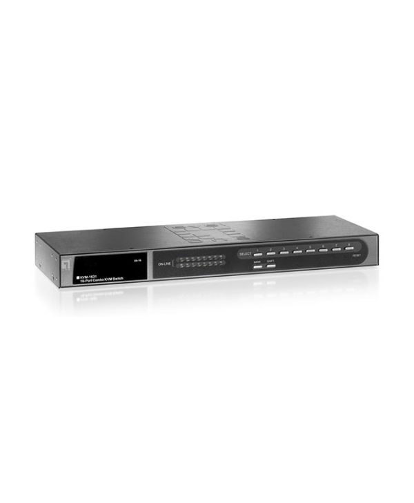 LevelOne KVM-1631 16 Port USB PS2 Combo KVM Switch