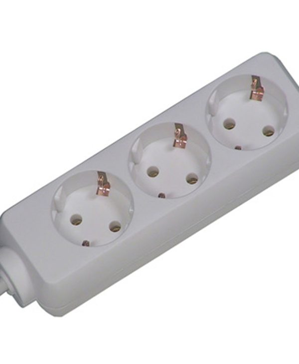 Roline Πολυπριζο 3 Θέσεων Schuko 1.5m 19.99.1040