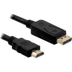 DeLock Display Port - HDMI M/M 2m Black 82587